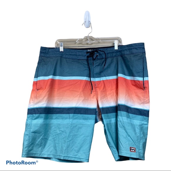 Billabong multicolor spinner 21 board shorts 42 - Picture 5 of 6